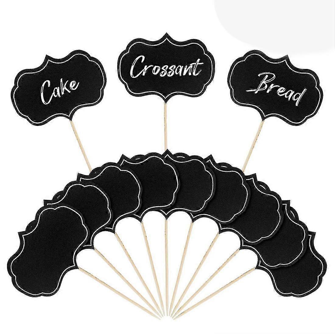 50 Pieces Cheese Markers For Charcuterie Board Buffet Labels Food Tags Blank Toothpick Flags Appeti-Yvan