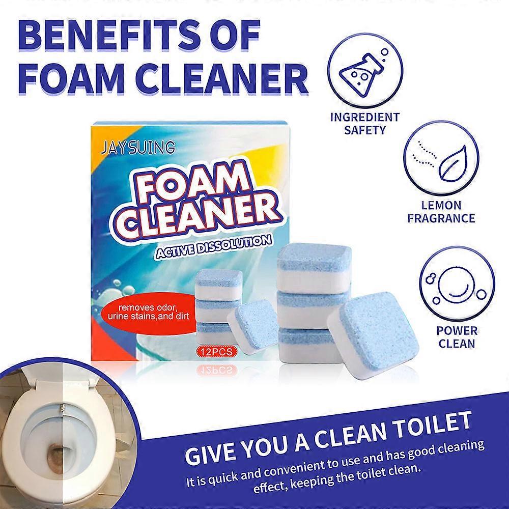 Soluble Toilet Bowl Cleaner Tablets Remove Stubborn Stain Toilet Cleaner for Bathroom