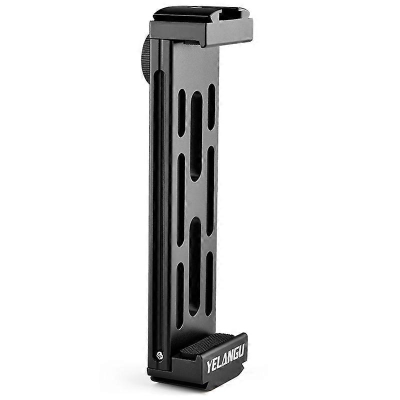 PC12 Teleprompter Horizontal and Pad Mount Holder Clamp Clip for Tripod Mount Adapter with Cold Shoe 1/4 Inch Tripod Mount iPad