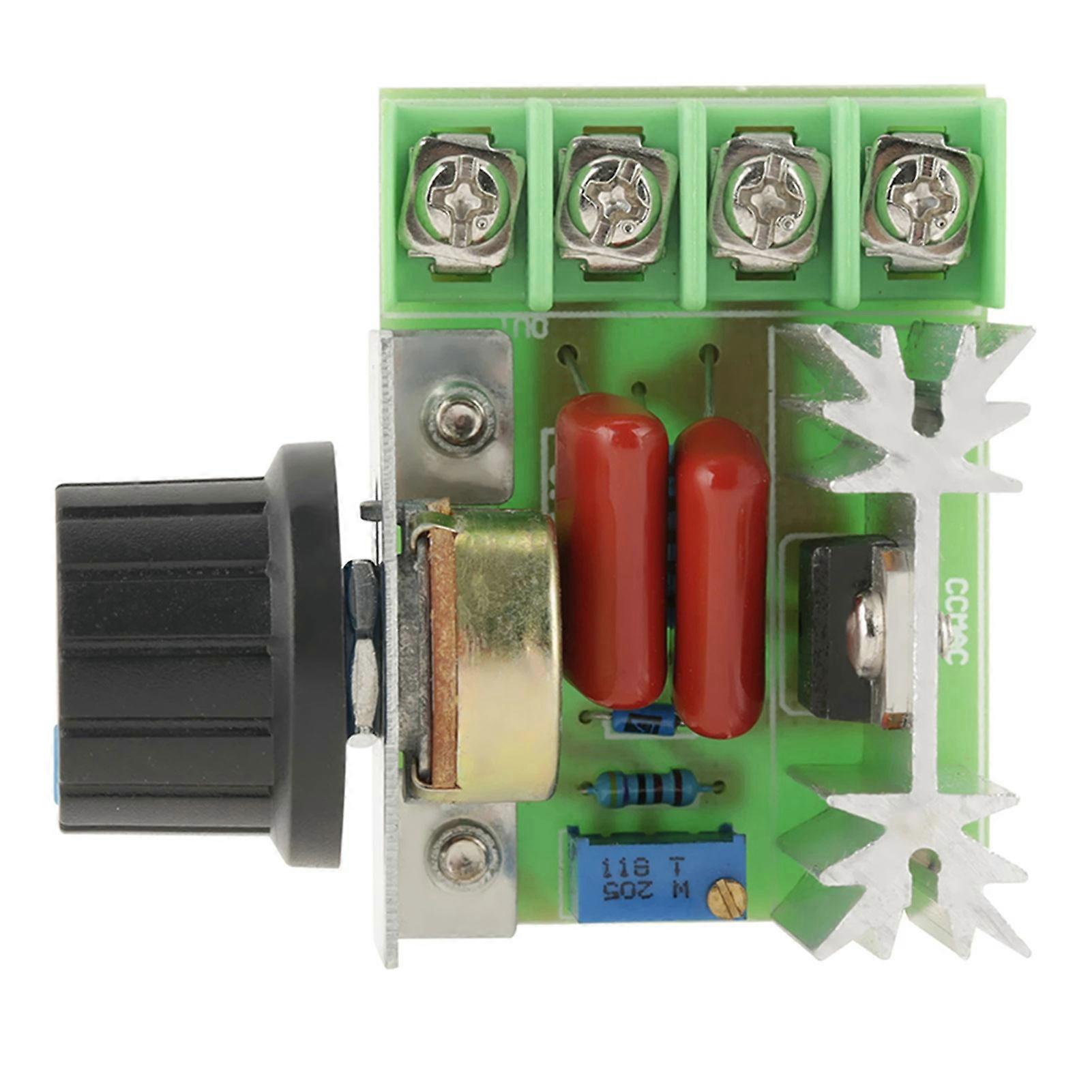 AC-Motor Speed Control Controller 2000W Adjustables Voltage Regulator 50-220V 25A LED Dimmers