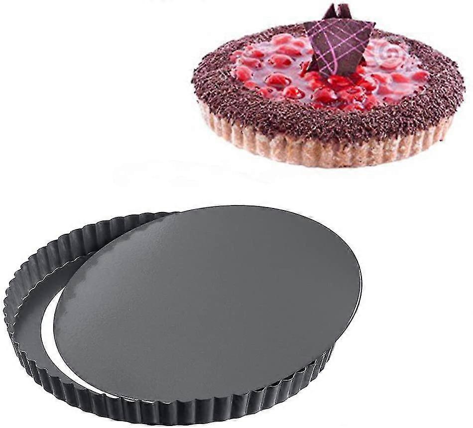 Tart Pan, Quiche Pan, Non-stick With A Lifting Base, Cake Pan, Fruit Cake Pan And Baking