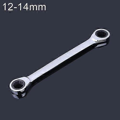 12-14mm Double Ratchet Wrench (silver)