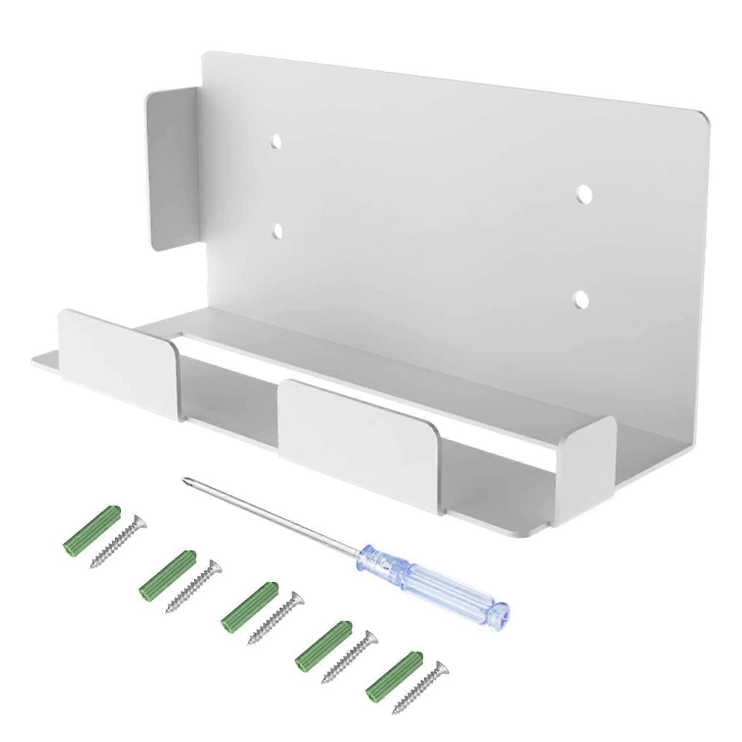 Game Console Wall Mount Fixing Stand Ventilation Hole Design Space Saving for with Screw and Screw