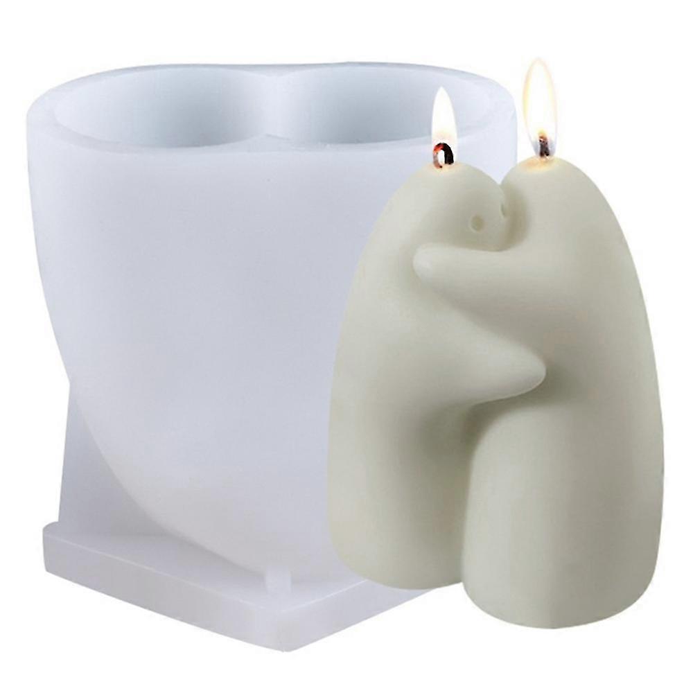 قوالب الشموع، قوالب شمعة الجسم، قوالب السيليكون دي (عناق)