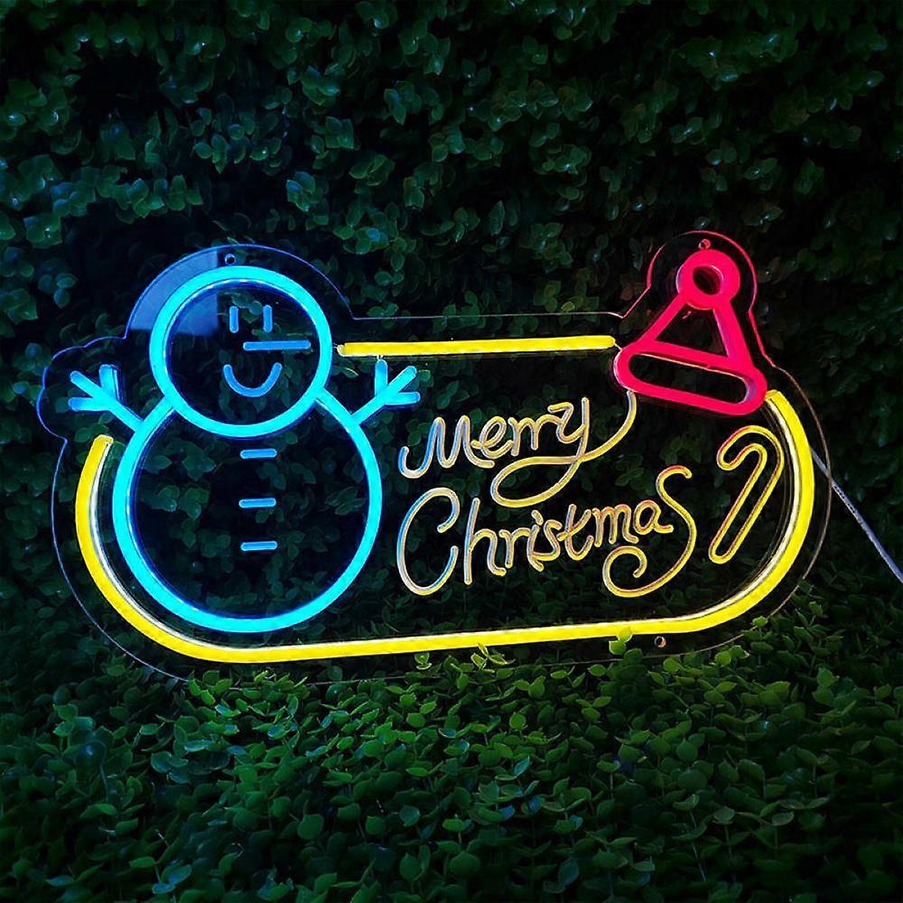 LED neonljus USB-driven, jul neonskylt, jul neonskylt, juldekoration, jul neonljus, neon julskyltar anpassade neonskylt, co