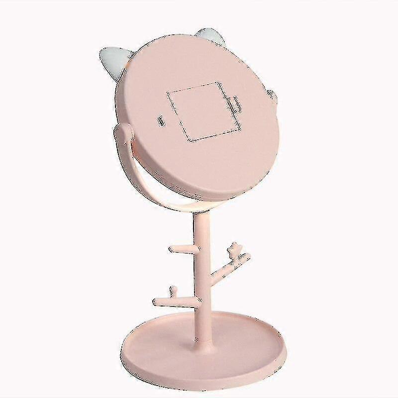 Mirror Table Pink Makeup Cable|makeup Desktop 1pcs