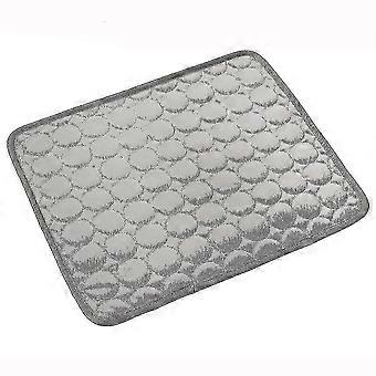 Hund Kühlmatte Pad - Haustier Selbstkühlung Pad für Hunde und Katzen Ungiftige Dicke Gel Cold Bett-Größe, colorxlgrey