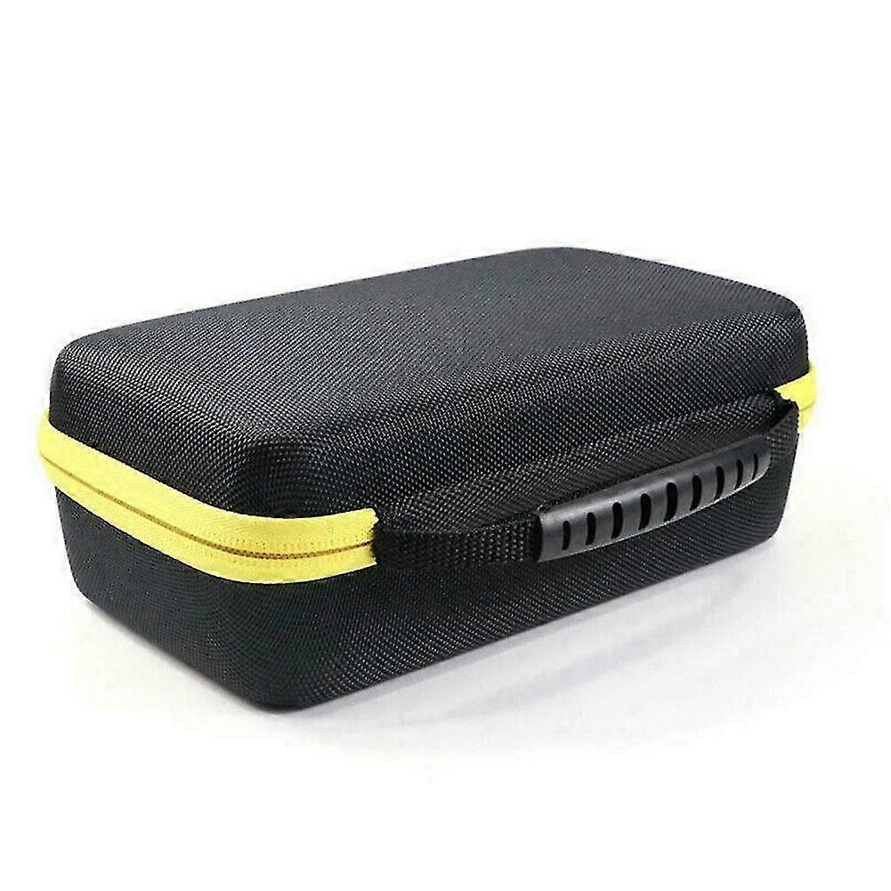 Eva Hard Digital Multimeter Storage Case Carry Hot Bag per Fluke D6e5. (giallo+nero) (1 pz)