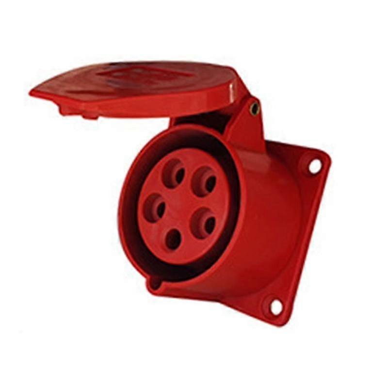 Locking Plug Outlet Industrial Plug Socket Strong Electrical Conductivity