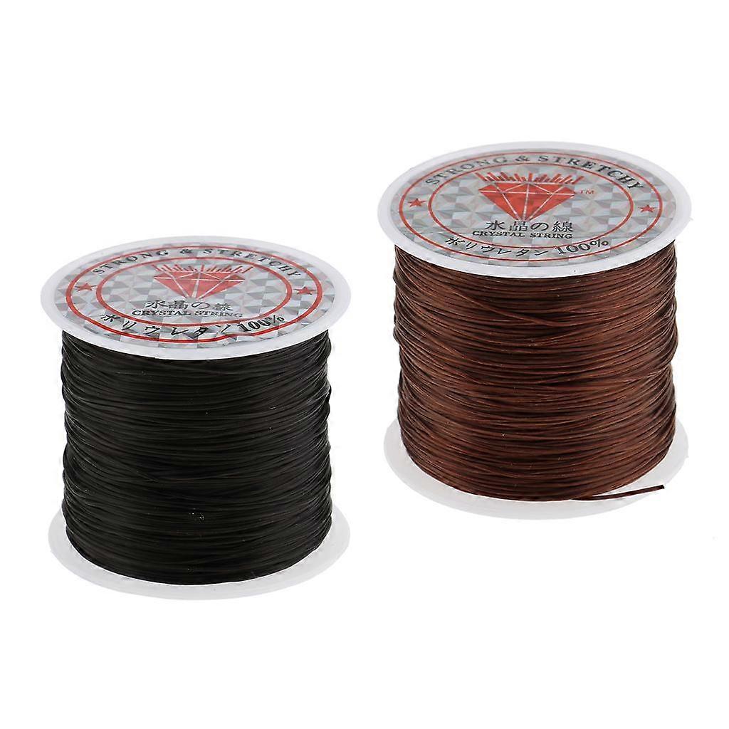 2 ruller snor elastisk flettehår DIY snor