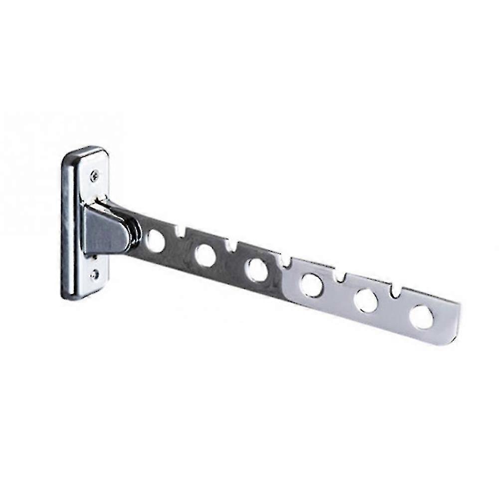 Cabide de parede dobrável de aço inoxidável com 6/8 furos para roupas e suporte de secagem