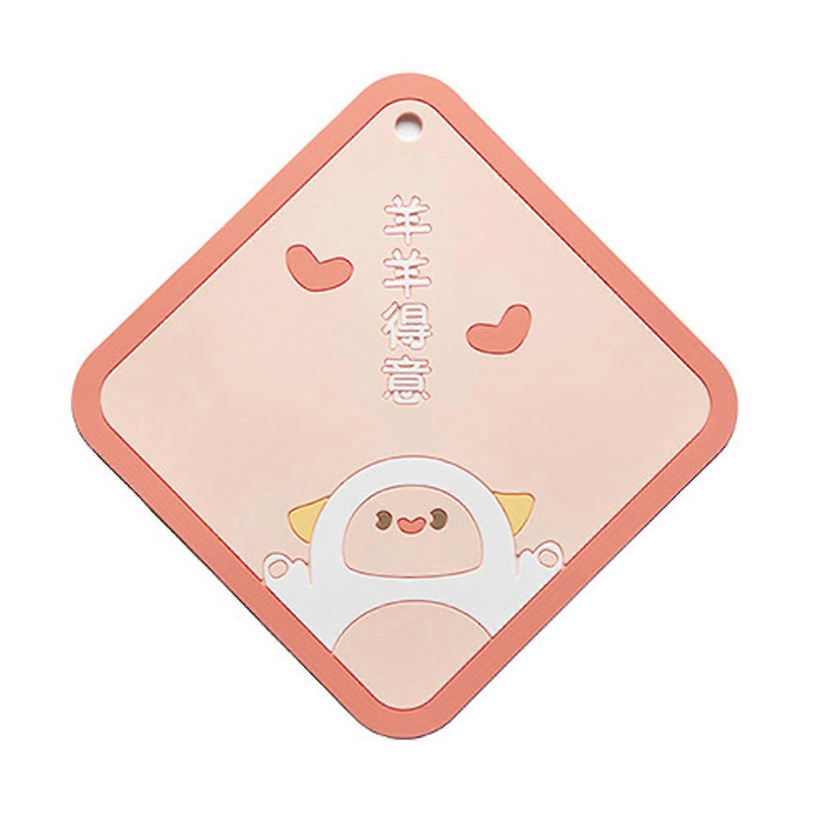 Heat Insulation Anti Scalding Mat Waterproof for Office Table Water Coaster Multi-color Optional