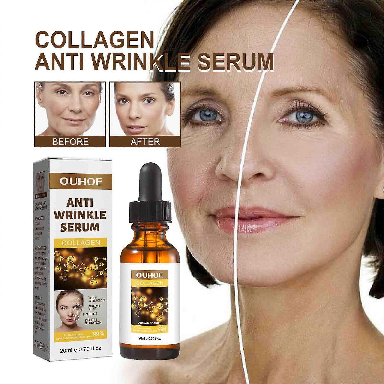 Skincare Collagen Anti-Aging, Wrinkle Removing And Whitening Essence 30Ml