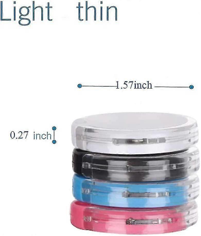 4 Pack Smart Bluetooth Tracker And Key Finder With App,app Control Compatible,4 Colour