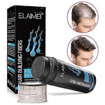 Polvere per capelli in fibra di qualità professionale, fibre per capelli di cheratina naturale per diradare i capelli con sparia, fibra capillare riempire i capelli più spessi in 15 secondi