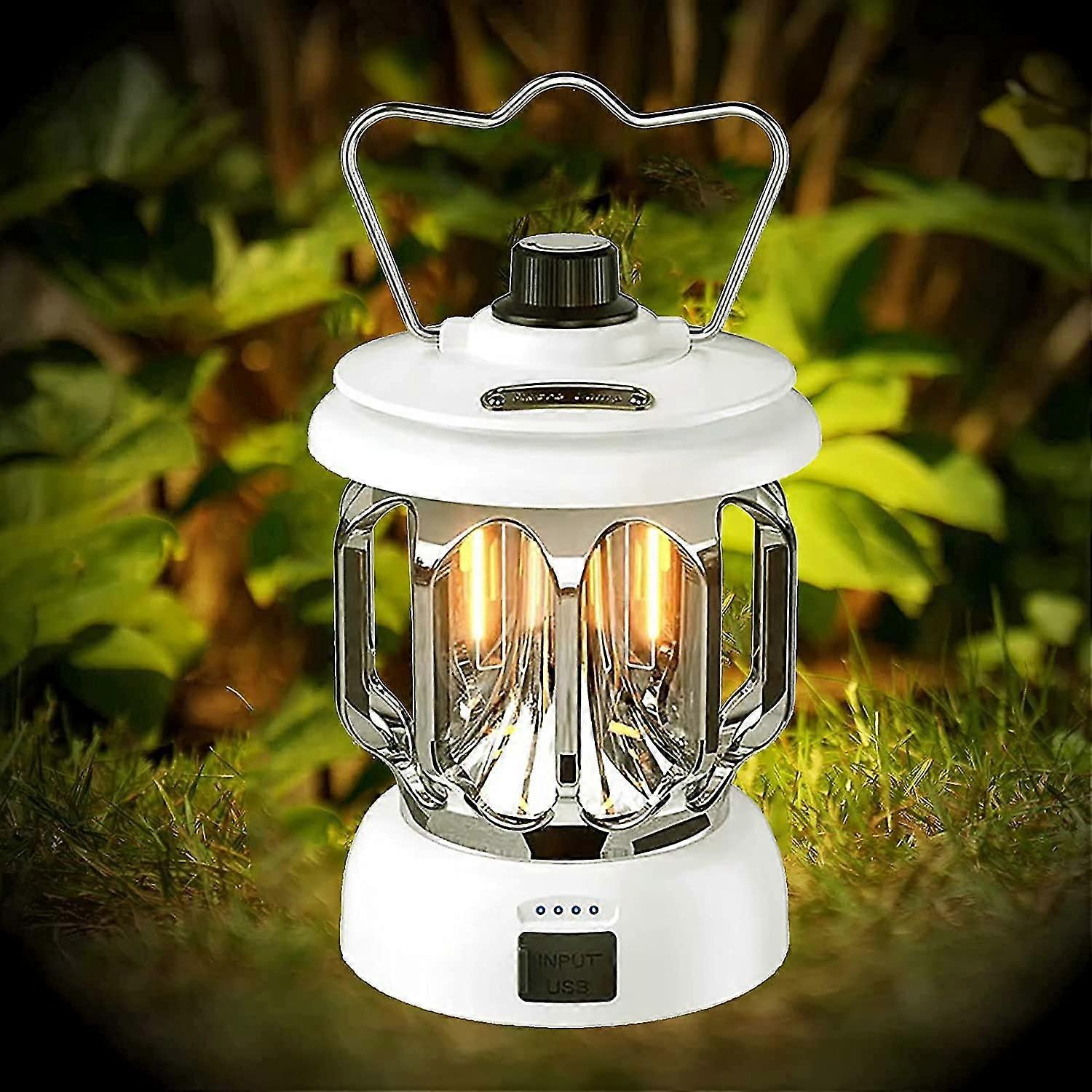 3 modes Dimmable étanche portable Retro Camping Light