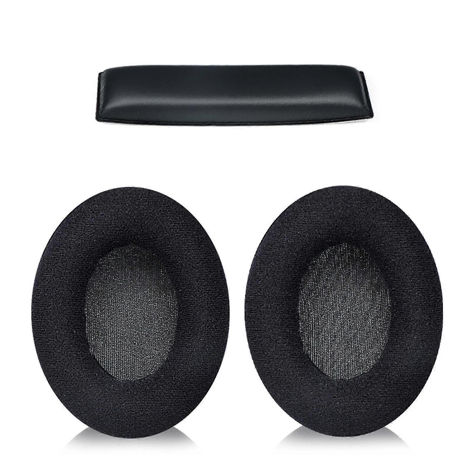 ヘッドセットイヤーパッドヘッドビームカバー(ゼンハイザーHD200Proヘッドフォンイヤパッド用)