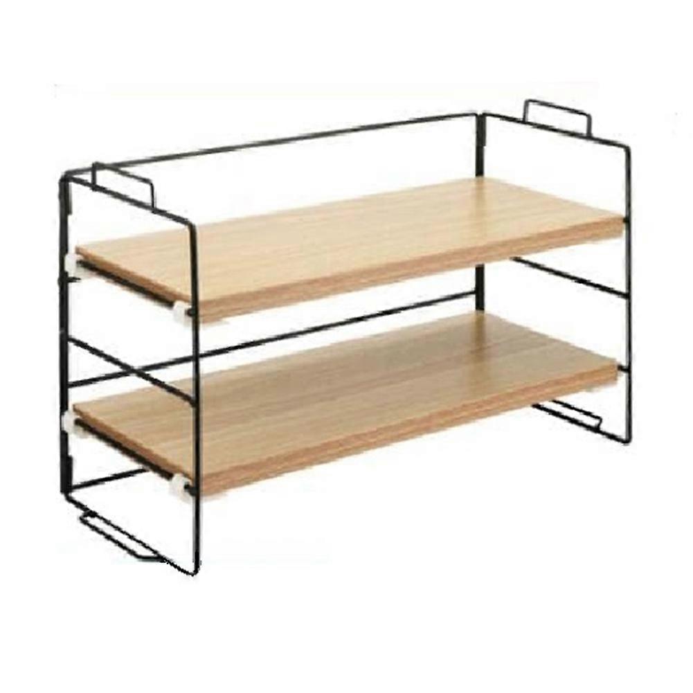 Desktop Shelf Desk Storage Multi-Storey Office Dormitory Desk Table Shelf Small Bookshelf