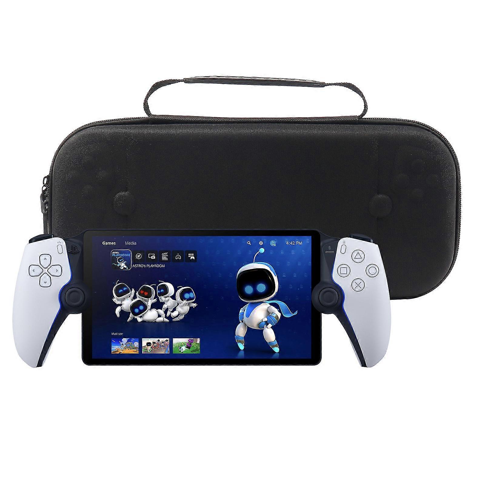 Hard Carrying Case For Playstation Portal Remote Player, Large Capacity Ps Portal Case Shockproof And Waterproof Protective Travel Bag Zekai