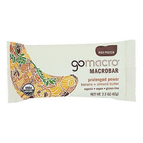 Gomacro Banana And Almond Butter ,2.3 Oz(Case Of 12)