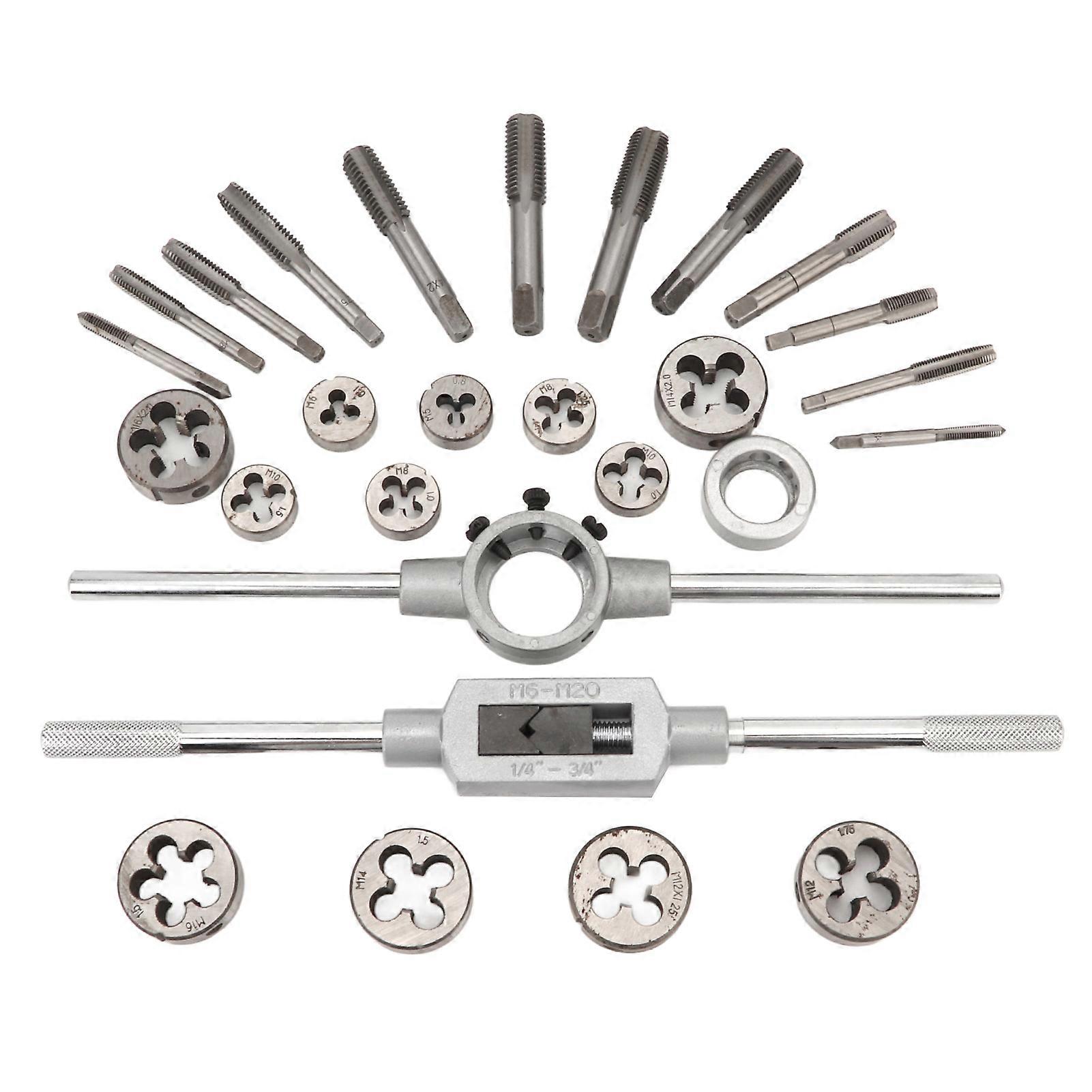 M5-M16 Metric Taps Dies Set - Complete Threading Toolkit