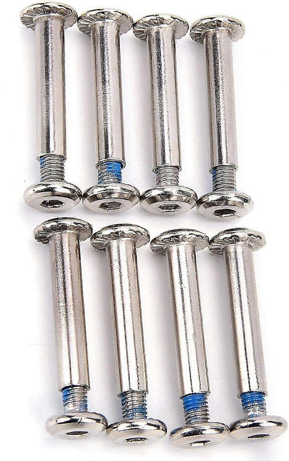 Paten Tekerlek Vida Çivi Cıvata Somun Aracı, Inline Paten Tekerlek Makaralı Bıçaklar Yedek Paten Tekerlek Aksları Tamir Takımı, Somun Yuvarlak Başlı Vida Pabucu Aksesuarları
