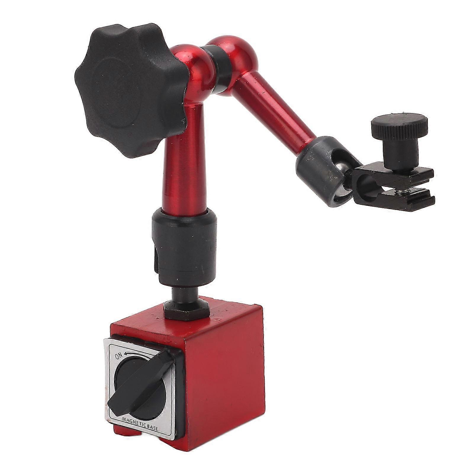 Adjustable Universal Cast Iron Magnetic Base Stand with Strong Magnetism for Dial Indicators