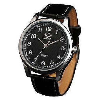 CHENXI 010A Top Brand Couple Mens Women Business Wristwatch Luminous Stainless Steel Chronograph Quartz Watch