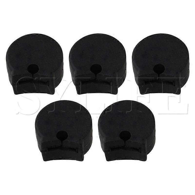 5PCS Comfort Black Rubber Clarinet Thumb Rest Cushion PROTECTOR
