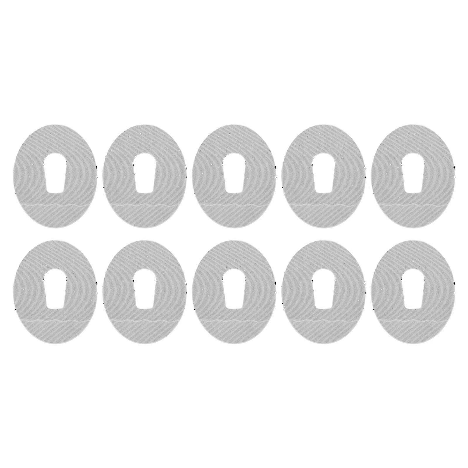 CGM Sensor Patches 10PCS Comfortable Waterproof Black Continuous Glucose Monitor Covers