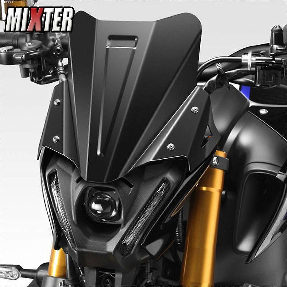 Motorcycle Aluminum Warrior Touring Sports Windscreen Windshield Deflector For YAMAHA MT-09 MT09 2021 2022 MT 09 FZ09 FZ-09