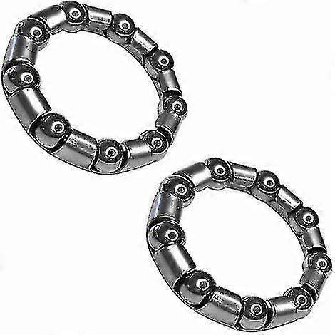 2xスチールバイクボールケージベアリング32mm 45mm 9ボール7.94mmユニバーサルDIYバイククランクセット