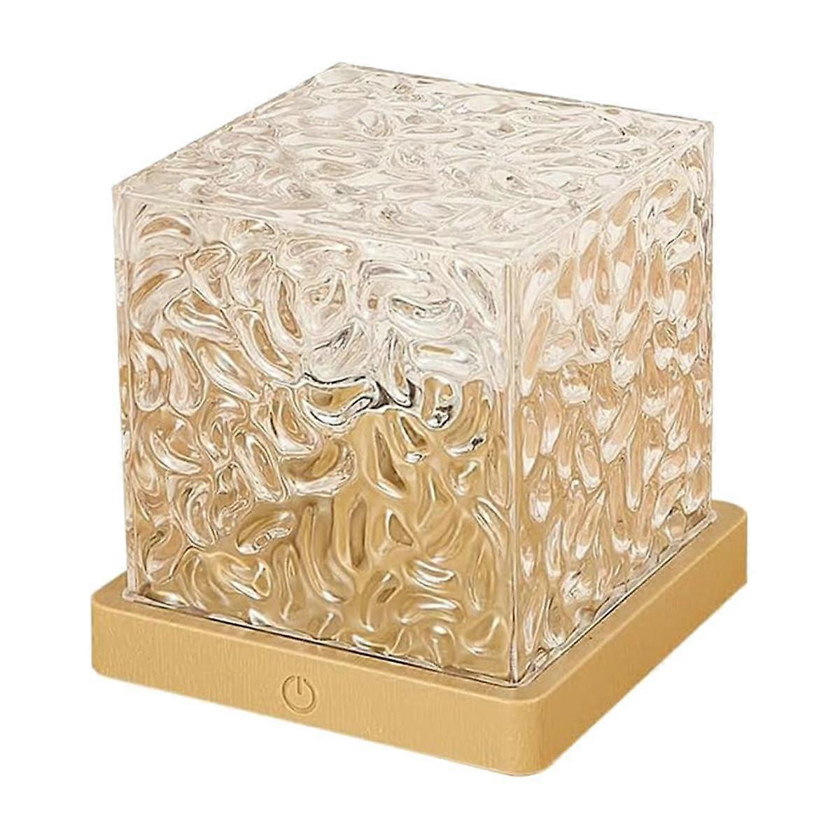 Aurora Northern Lights Lamp, Wave-Cube Lamp, Proiector, 16 Color Water Wave Effect Lights pentru dormitor-A