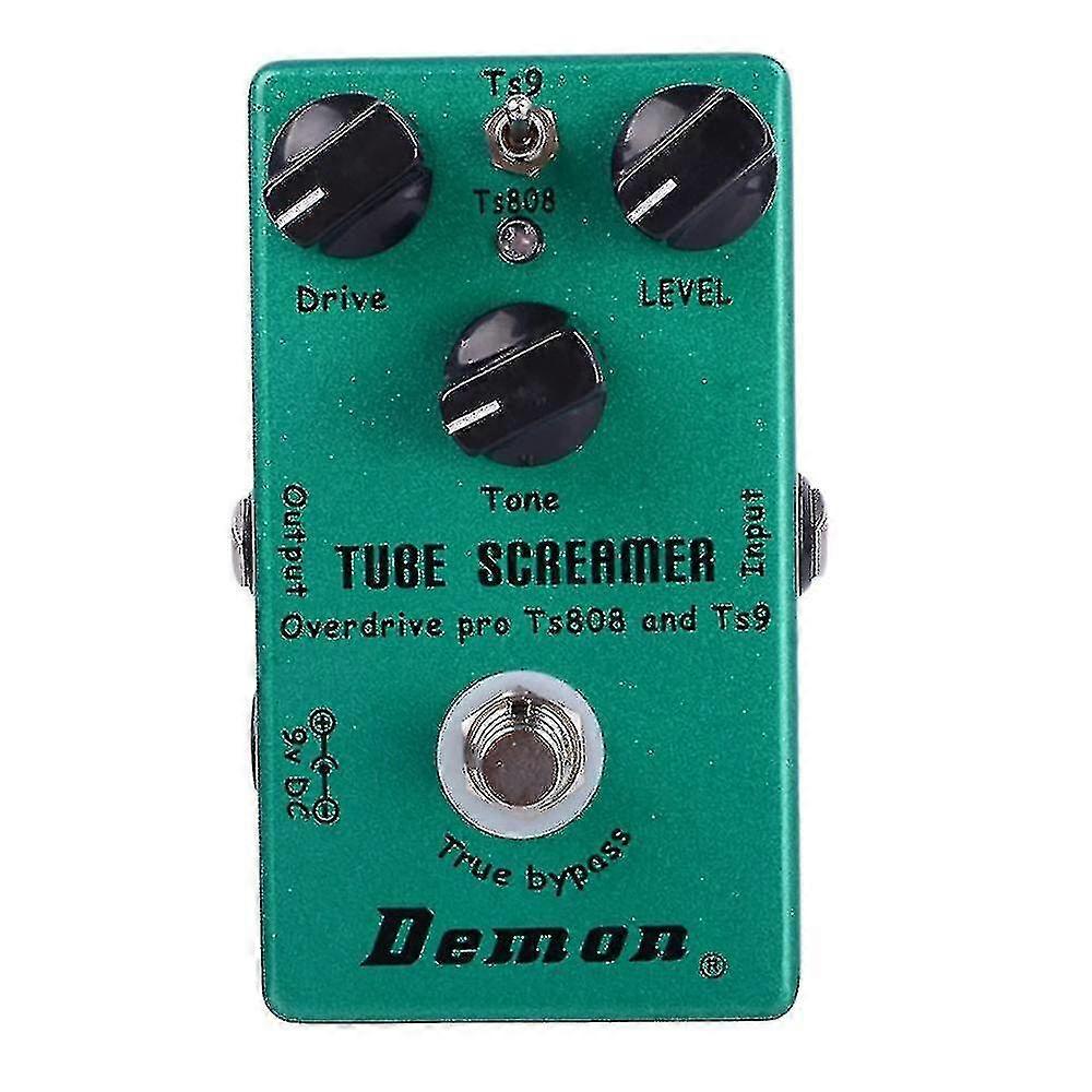 Demonfx gitarrpedal 2 i 1 Overdrive gitarrpedaltillbehör