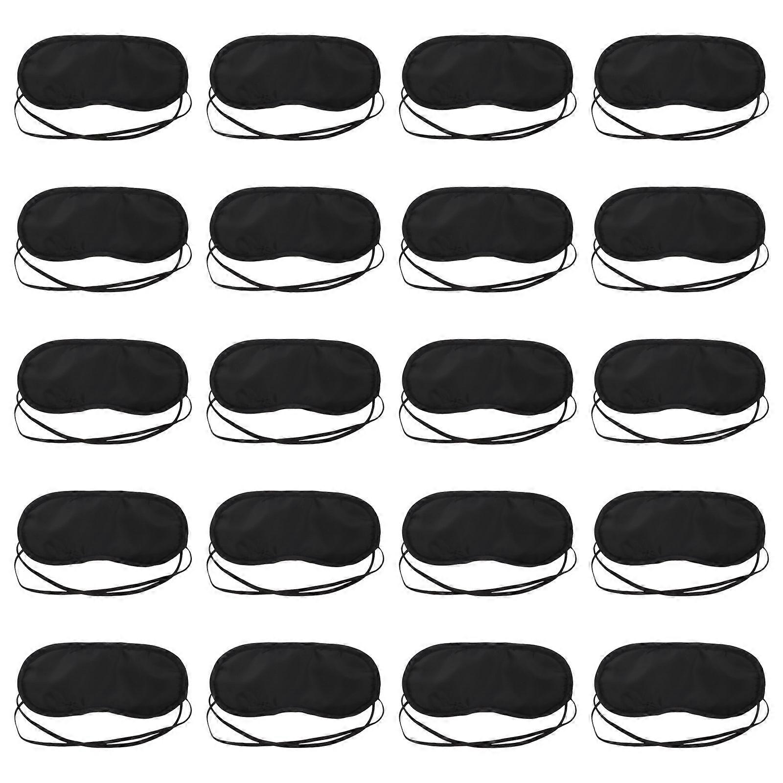 20st Polyester Ögonskydd Hudvänlig Blinder Natt Sovande Ögonskydd