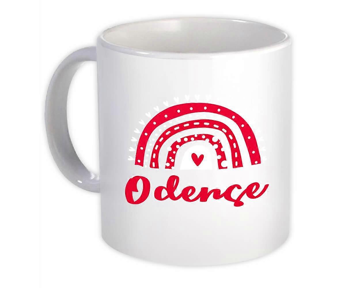 礼品杯：欧登塞丹麦彩虹