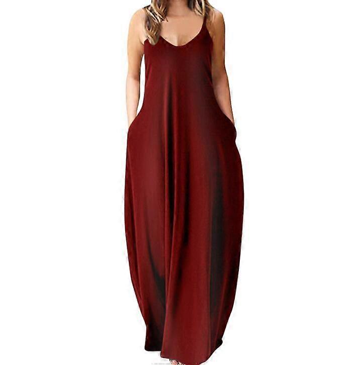 Women's Plus Size Solid Camisole Dress