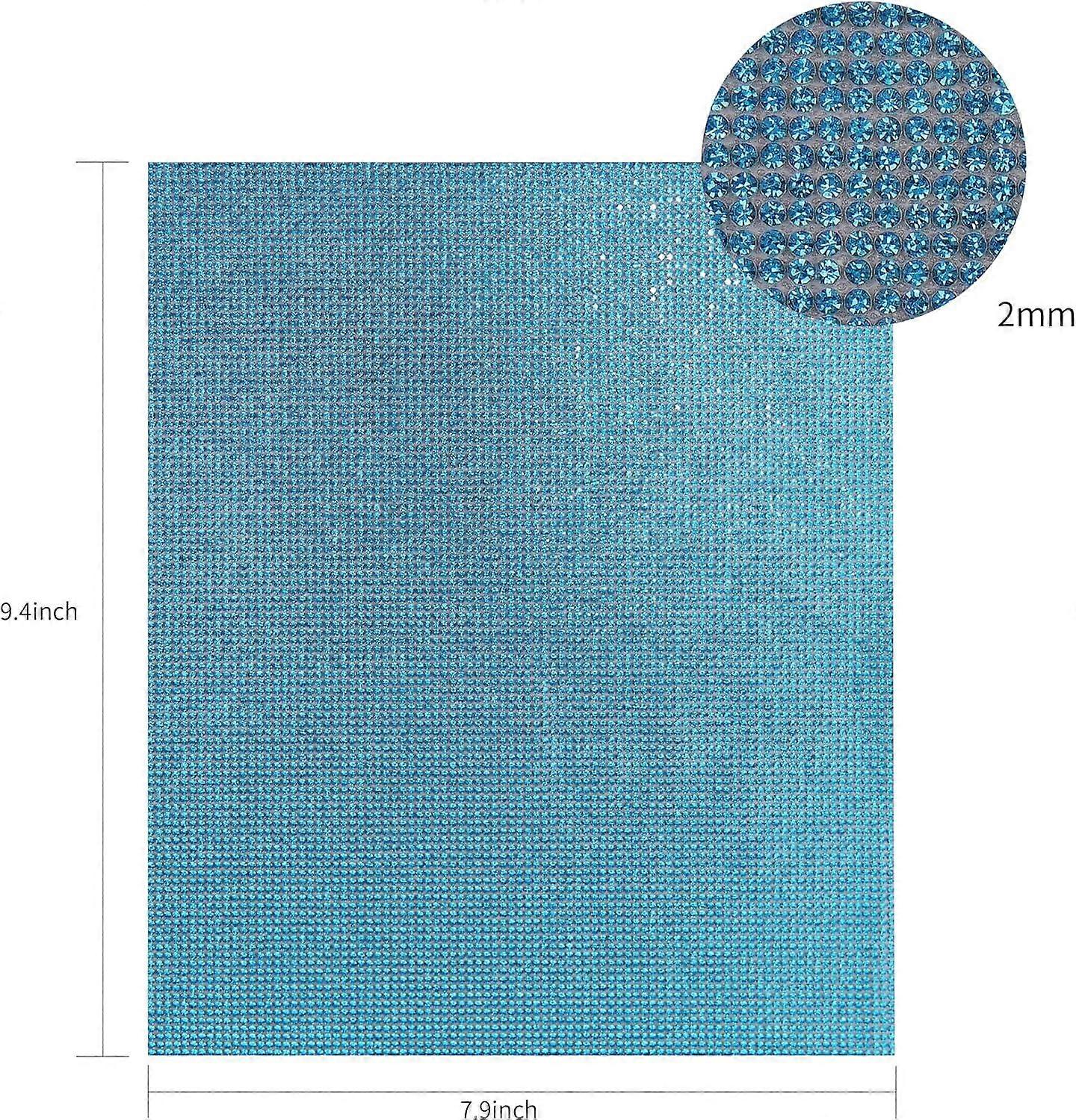 Bling Crystal Rhinestone Sheets Self Adhesive, Glitter Rhinestone Sheet