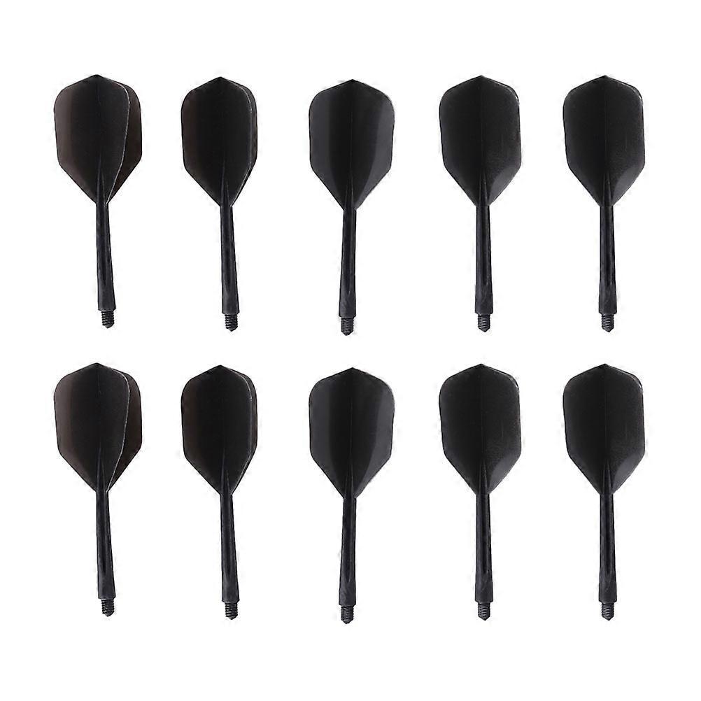 10 Stück professionelle Dart-Flights und -Schäfte Dart-Zubehör Integrierter Dart-Schaft