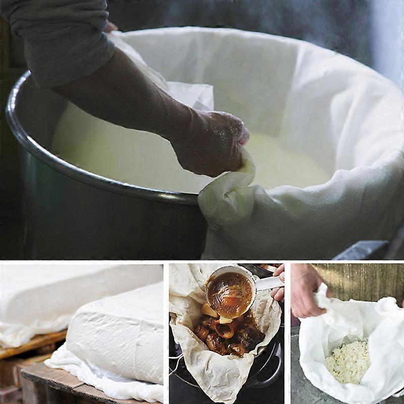 1 adet Pamuk Gazlı Bez Müslin Peynir Tofu Bezi Tereyağı Peynir Wrap Bez DIY Soya Presleme Kalıp Mutfak Gadget Pişirme Fermente Pasta