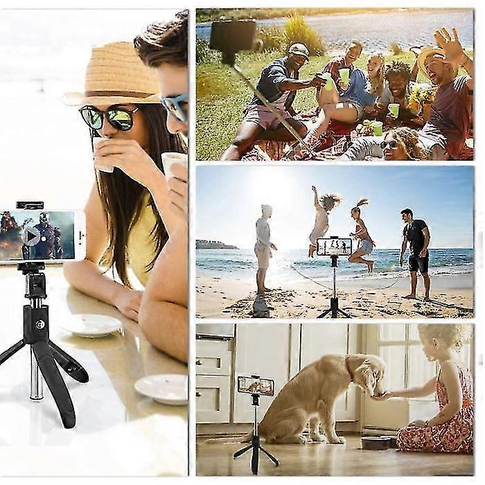 Selfie Stick Tripod With Remote Control For Iphone, Samsung Galaxy, Android Smartphones 3 In 1