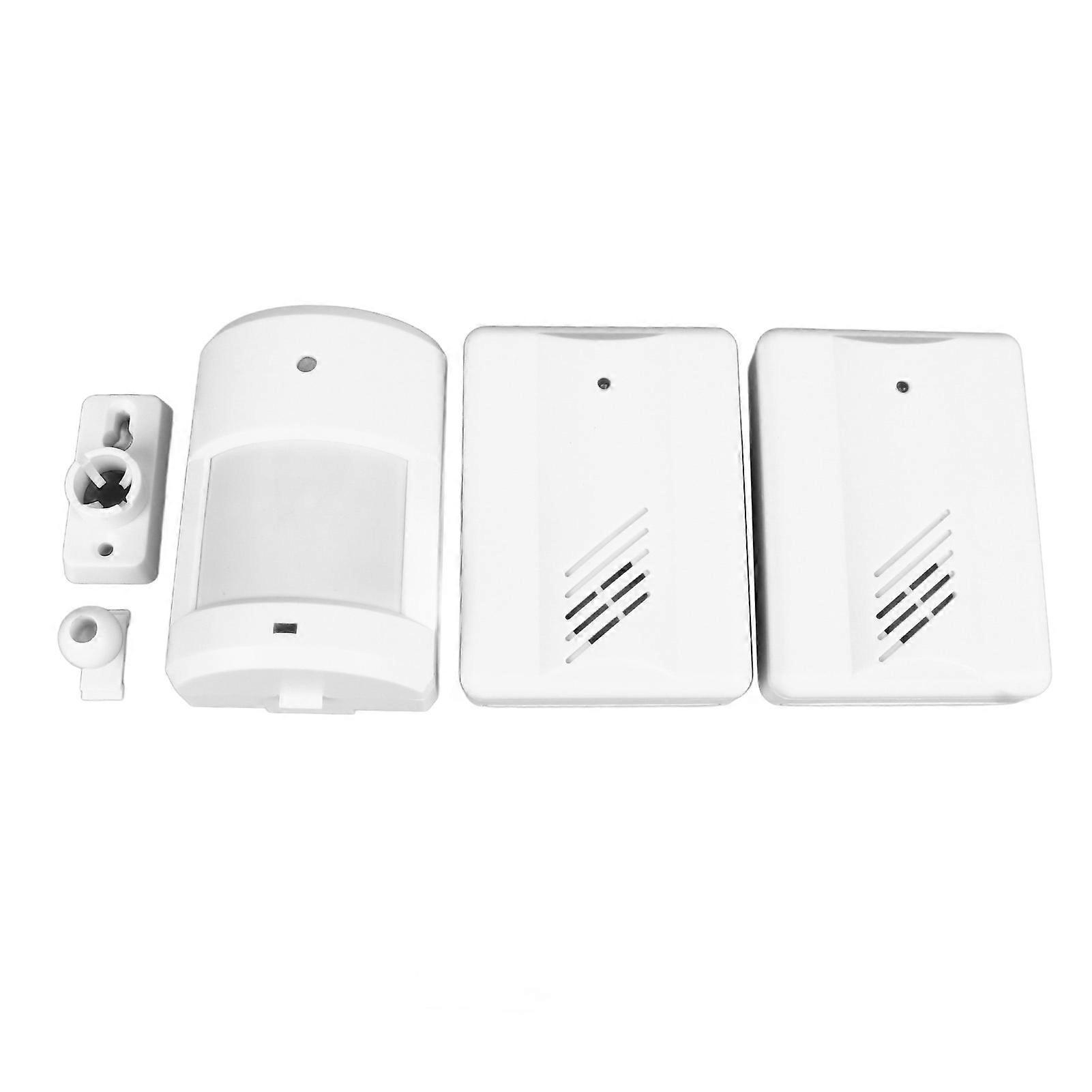 Infrared Sensor Doorbell Accurate Detection Wireless Door Entry Detector Alarm for Business Shop Store