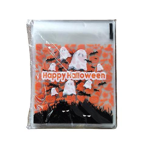 Ghost Printed Halloween Biscuit Cookie Cake Gift Bag