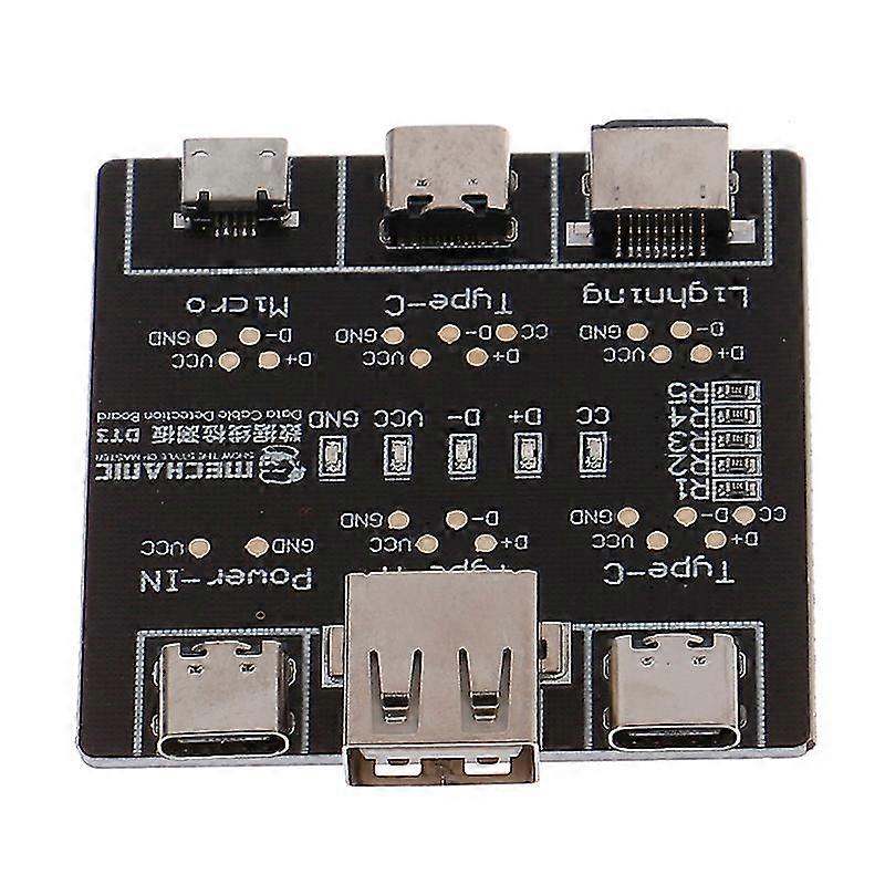 Dt3 Usb Cable Tester Data Cable Test Pcb Board For Date Cable Detection Tool Shytmv