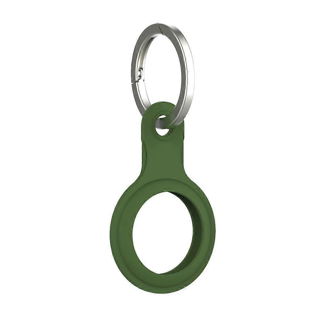 Silicone for Case with Keychain Ring for AirTags Tracker