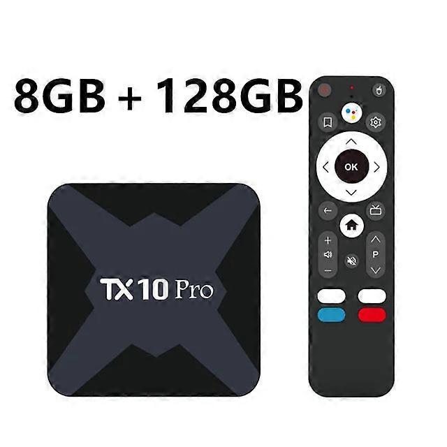 Large Capacity Tx10 Pro Tv Android 13 Dual Band 5g Wifi Allwinner H616 Quad-core Support With Hd10 8gb 128gb Set Top Box