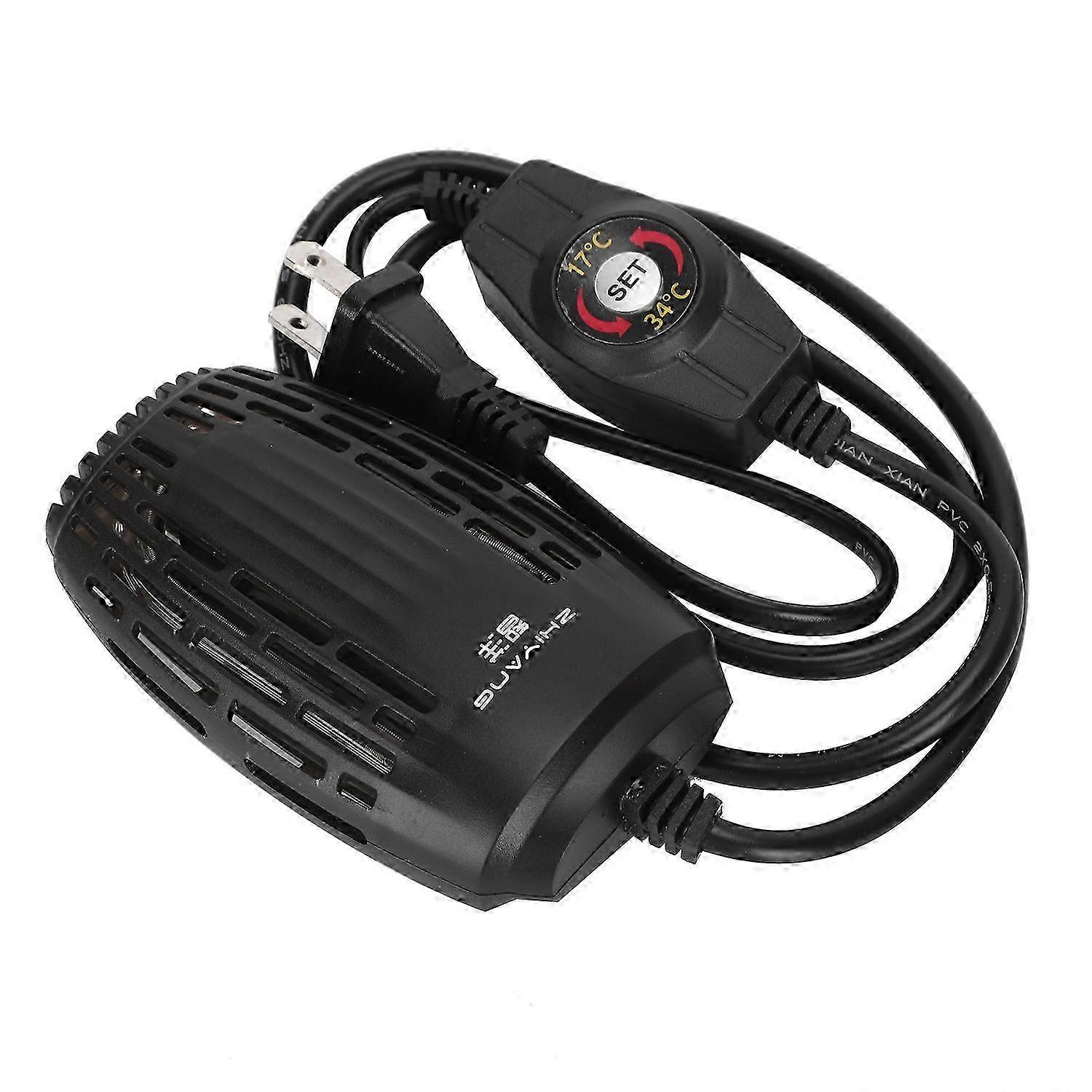 Mini Fish Tank Heater Temperature Controller Aquarium Intelligent Thermostat US Plug 110V25W