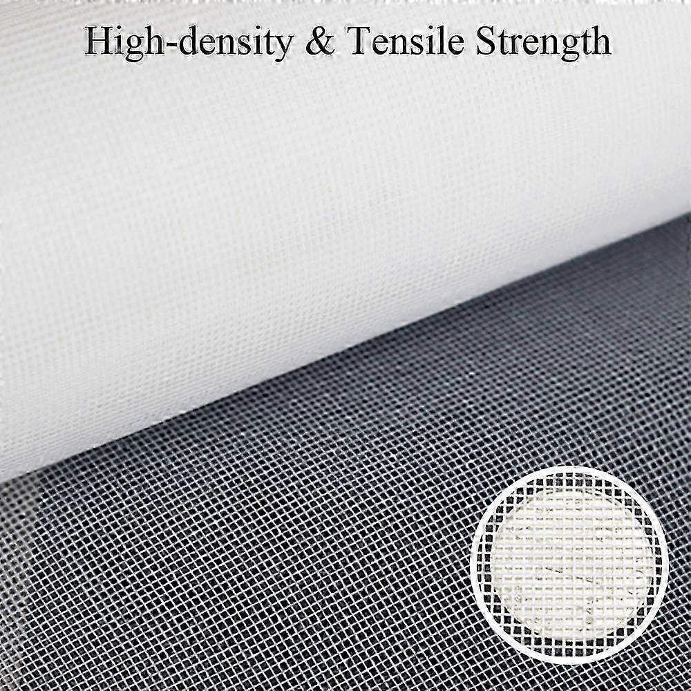 Fly Mosquito Net Stops Fruit Flies, Durable Insect Mesh Screen Netting RollWhite