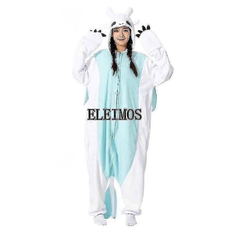 Cartoon Toothless Onesie Pajamas Adult Women Men Animal Pajamas