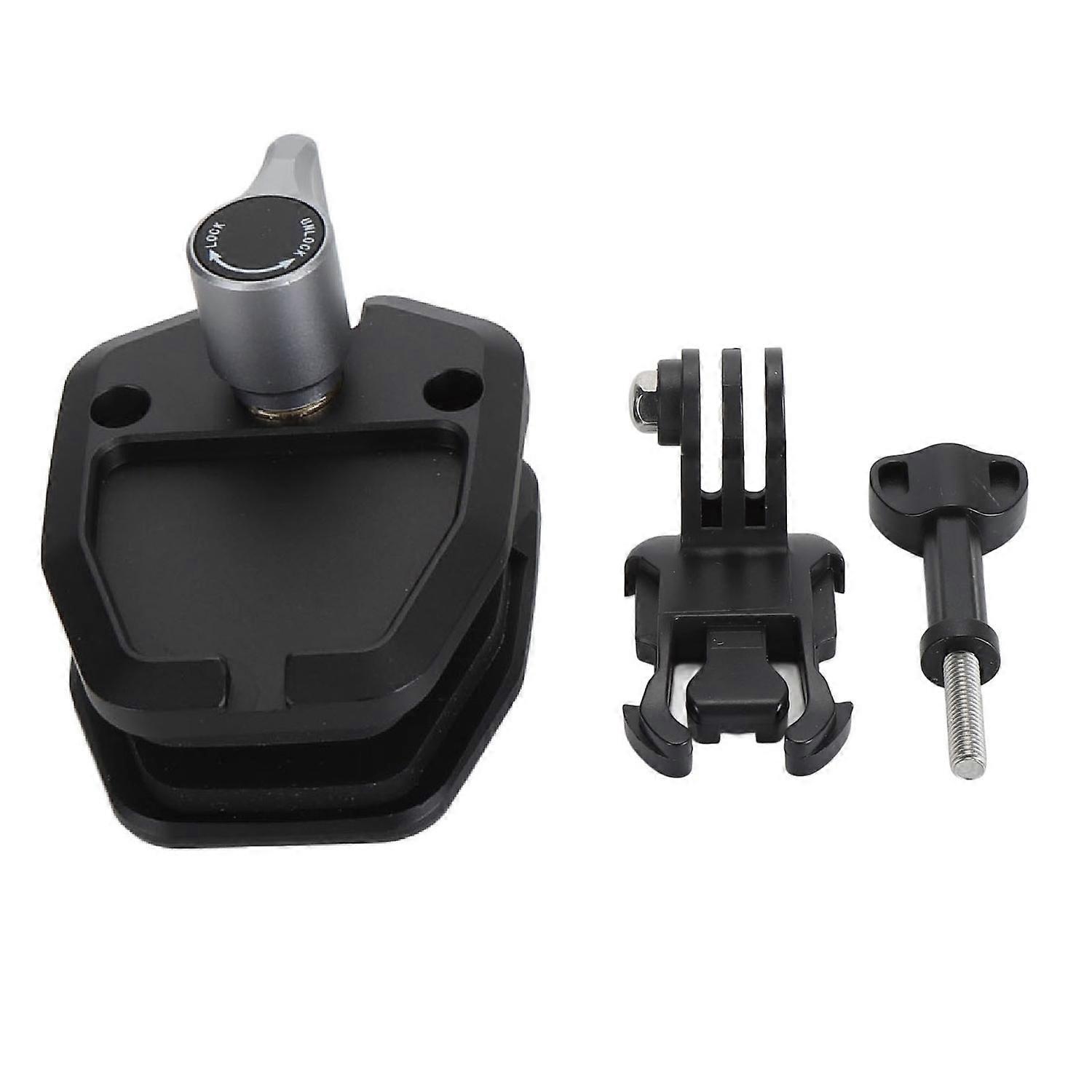 Motorcycle Windshield Camera Mount Aluminum Alloy Motorcycle Windshield Clip Bracket for Insta360 X4